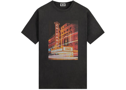 Kith Chicago Lights Vintage Tee Black - authentic Kith product