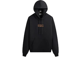Kith Classic Logo Leopard Applique Nelson Hoodie (SS26) Black - vue 360