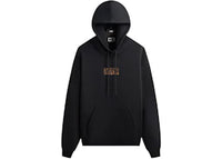 Kith Classic Logo Leopard Applique Nelson Hoodie (SS26) Black