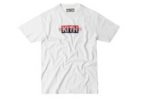 Kith Classic Strike Logo Tee White - vue 360