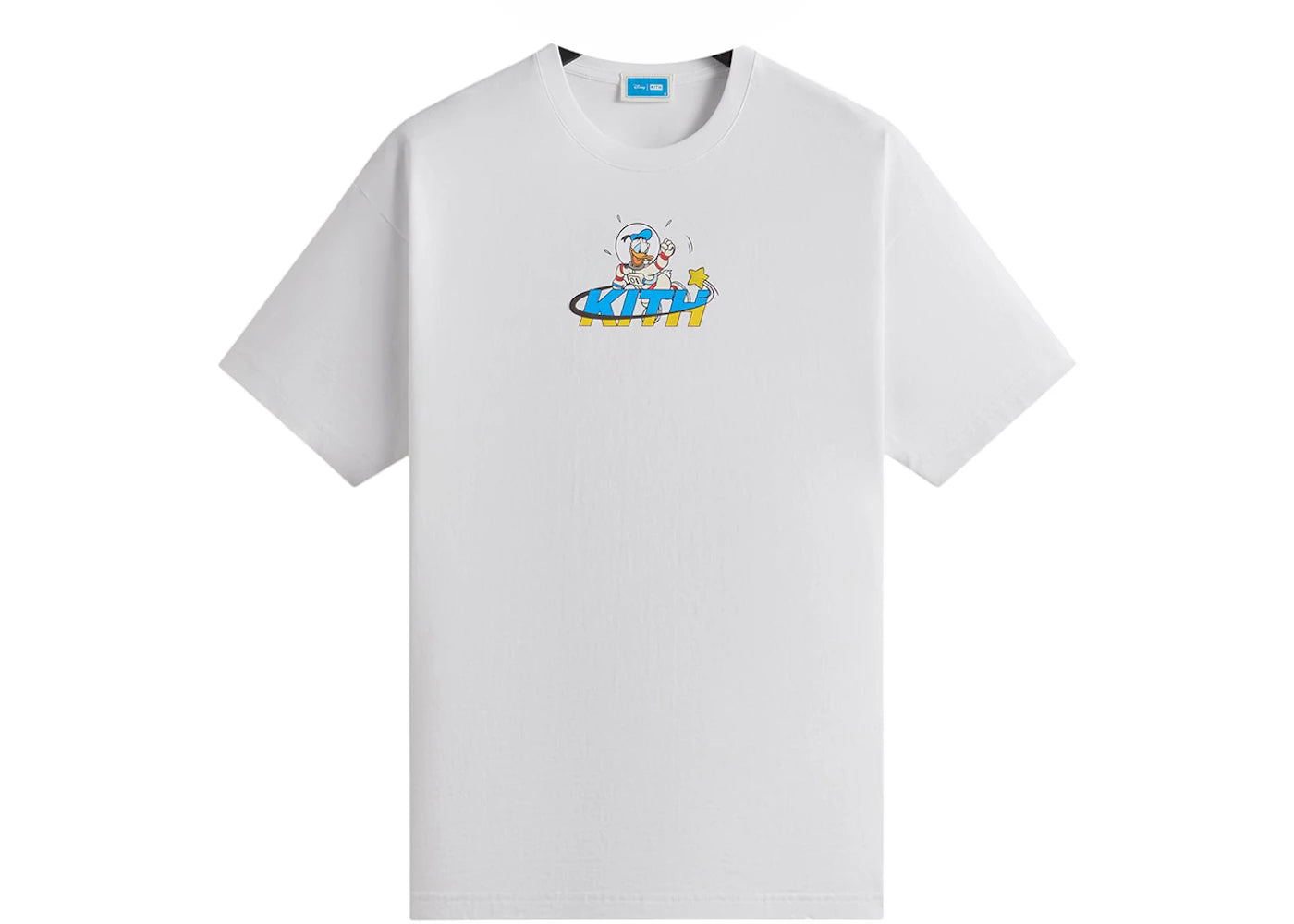 Kith Disney Donald Duck Astronaut Vintage Tee White - vue secondaire A