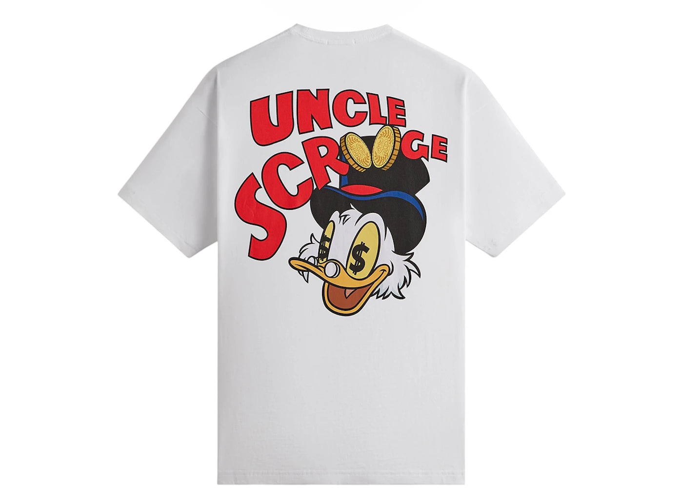 Kith Disney Donald Duck Scrooge Coins Tee White - vue secondaire B