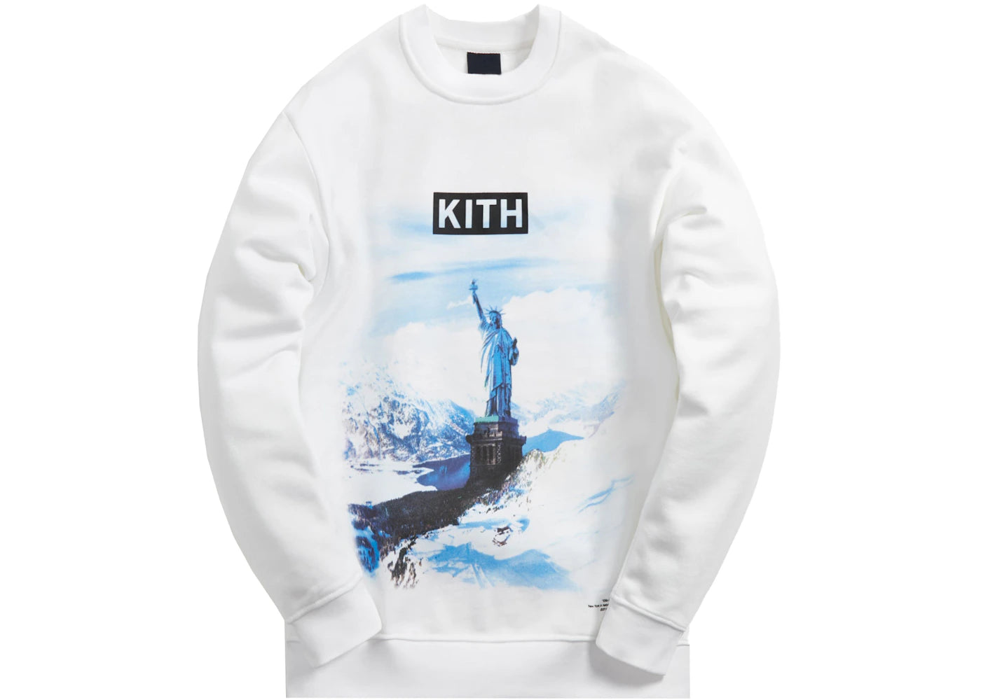Kith Ellis Mountain Crewneck White - vue secondaire A