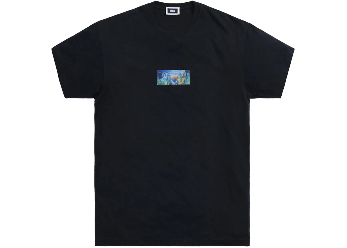 Kith Fish Tank Classic Logo Tee Black - vue 360