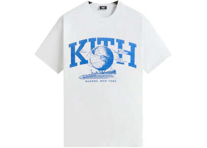 Kith & Kin Queens Unisphere Vintage Tee White - authentic Kith product