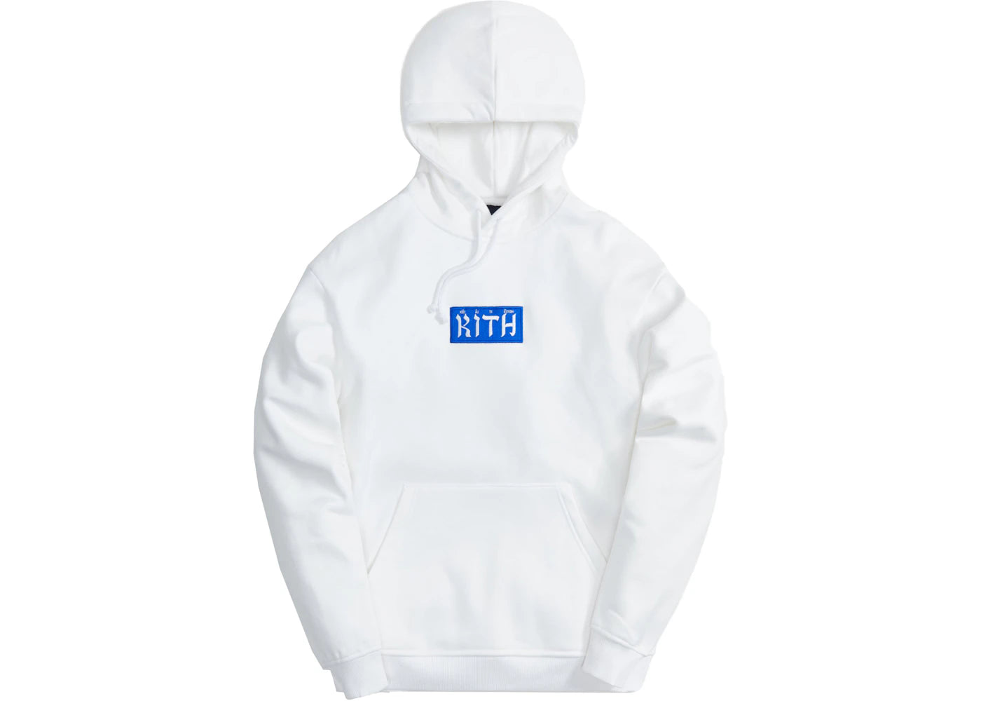 Kith Hebrew Script Hoodie White - vue secondaire A