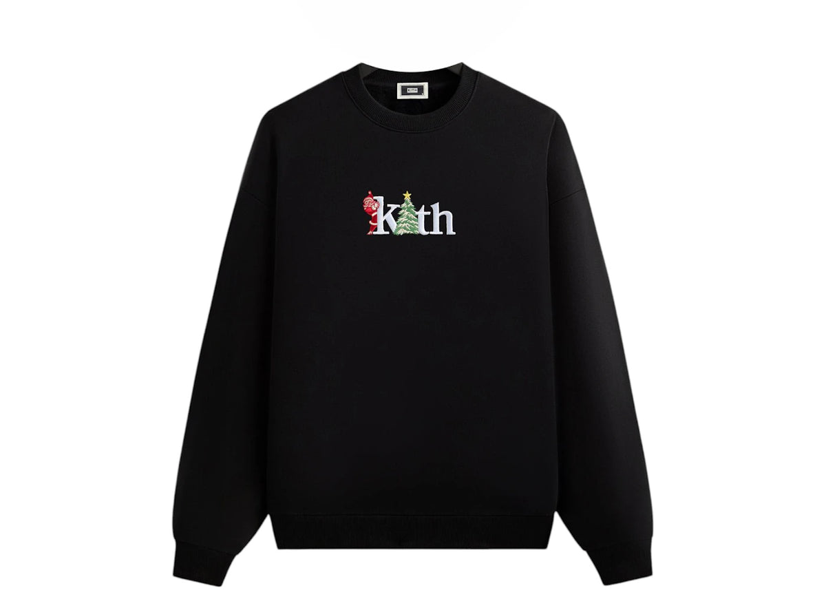 Kith Kithmas Comic Santa Nelson Crewneck Black - vue secondaire A