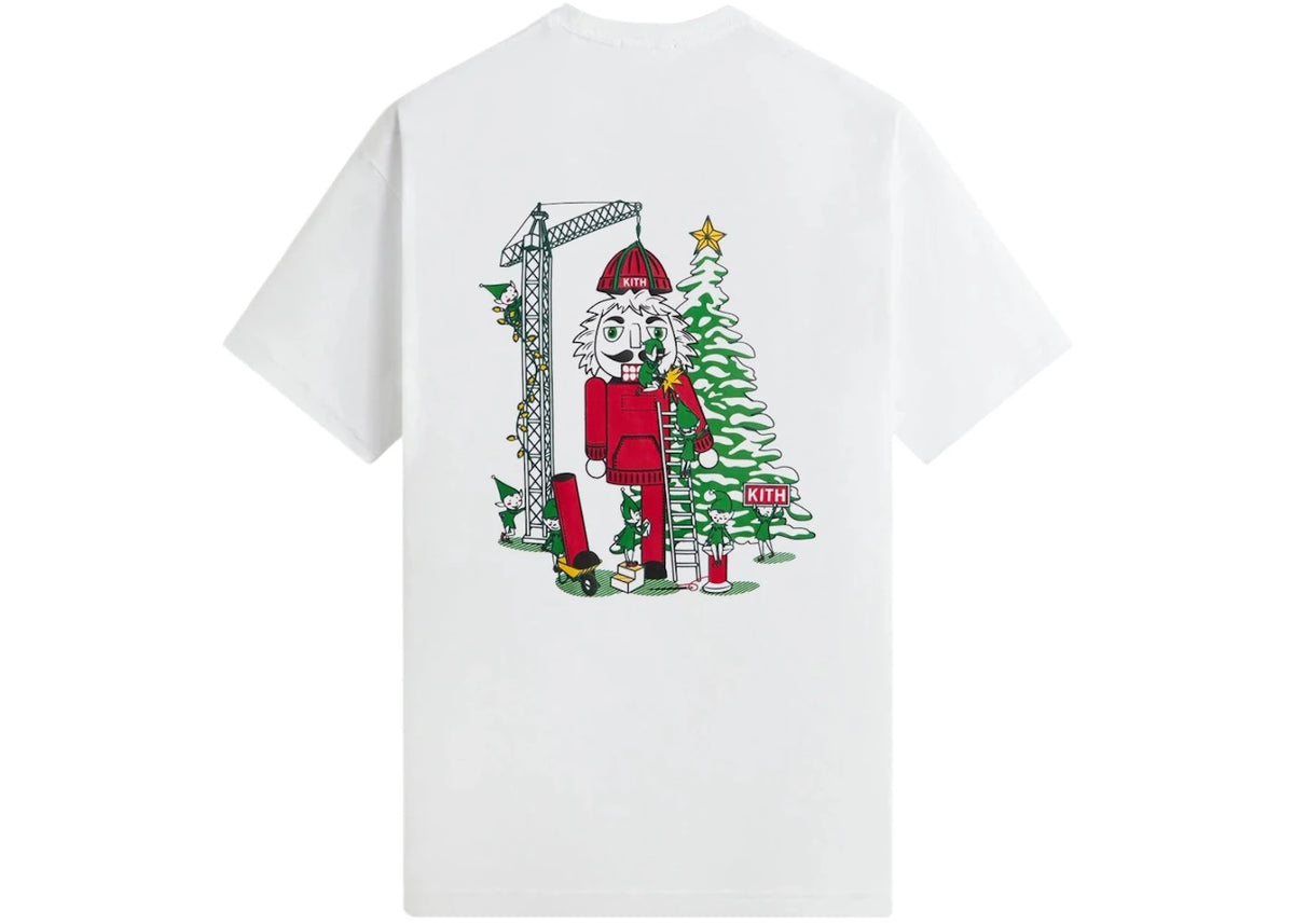 Kith Kithmas Elf Factory Tee White - vue secondaire B