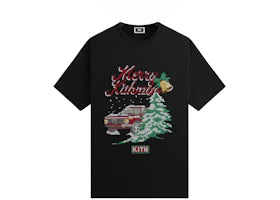 Kith Kithmas Needlepoint Tee Black