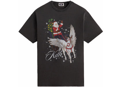 Kith Kithmas Sleigh Vintage Tee Black - product view 2