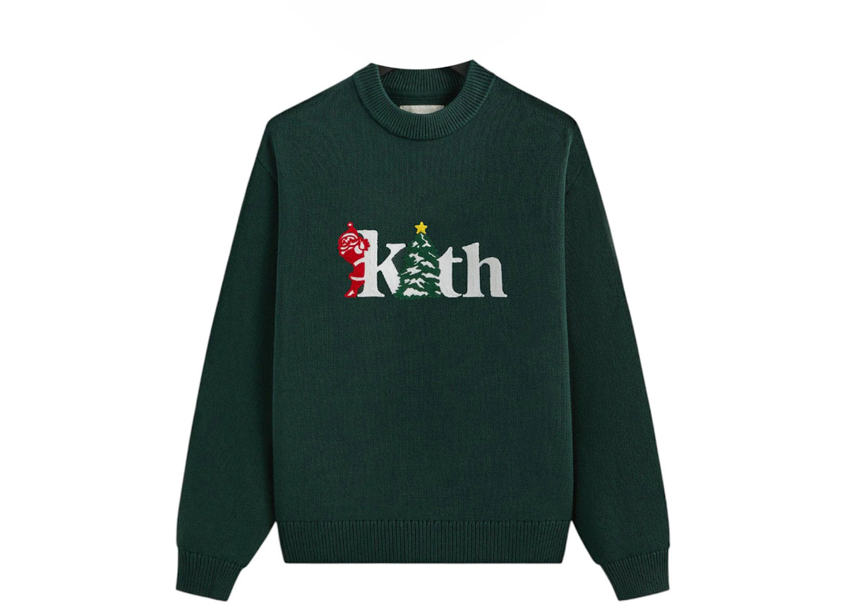 Kith Kithmas Tree Crewneck Sweater Stadium - vue secondaire A