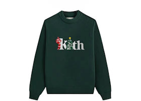 Kith Kithmas Tree Crewneck Sweater Stadium - vue 360