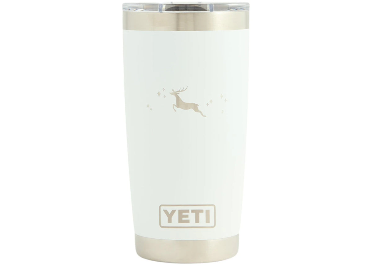 Kith Kithmas Yeti 20oz Tumbler White - vue 360