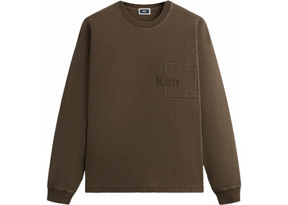 Kith Long Sleeve Quinn Tee Marl - authentic Kith product