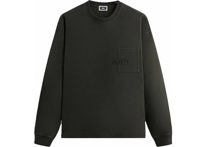 Kith Long Sleeve Quinn Tee Monarch - authentic Kith product