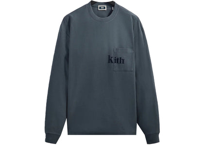 Kith Long Sleeve Quinn Tee Reality - authentic Kith product