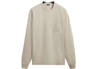 Kith Langarm-T-Shirt Quinn Sediment
