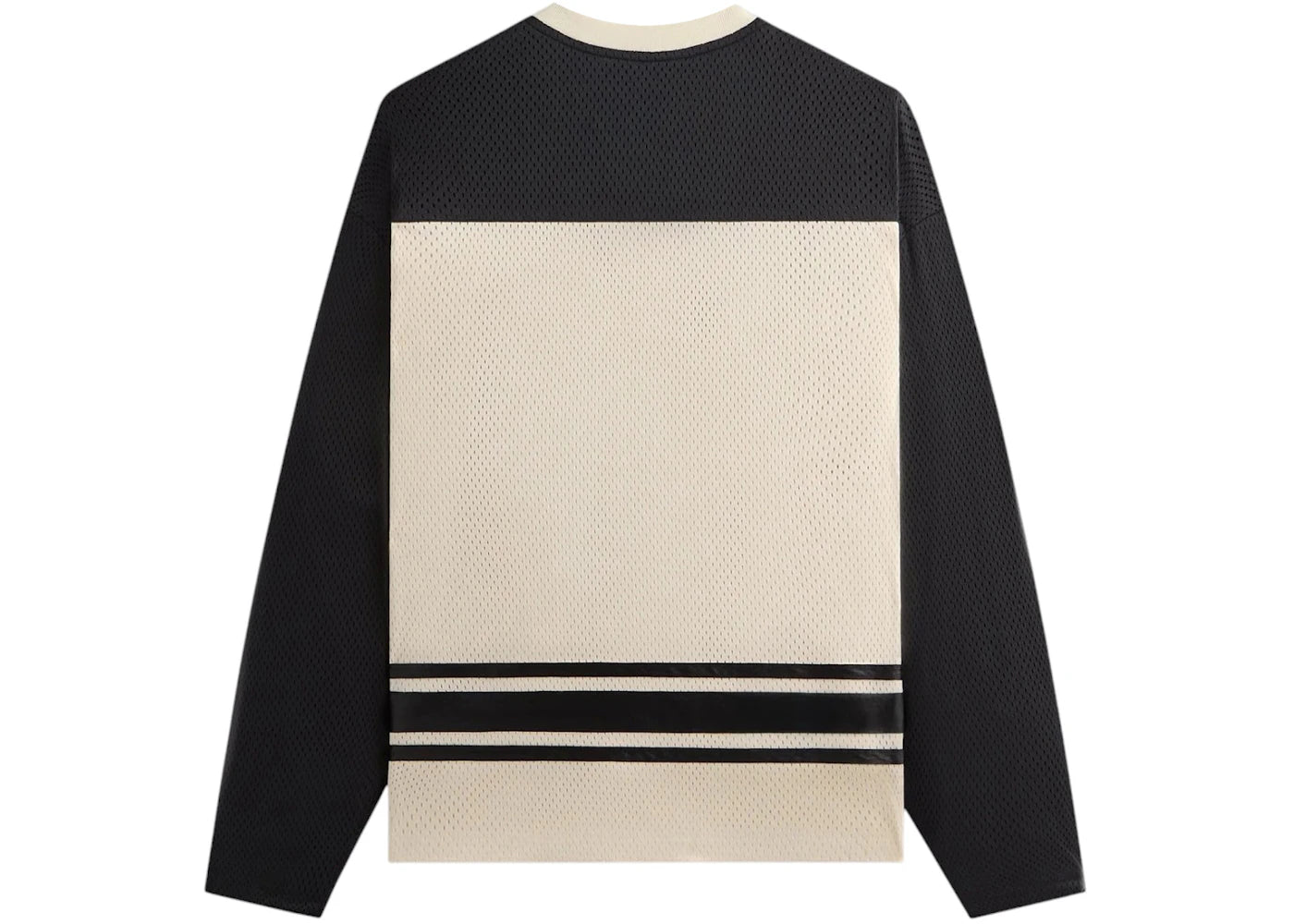 Kith Malik Long Sleeve Mesh Jersey Sandrift - vue secondaire B