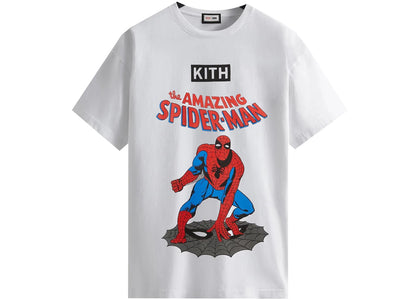 Kith Marvel Spider-Man Allies Vintage Tee White - product view 2