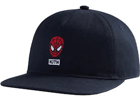 Kith Marvel Spider-Man Needle Point Snapback Black - vue 360