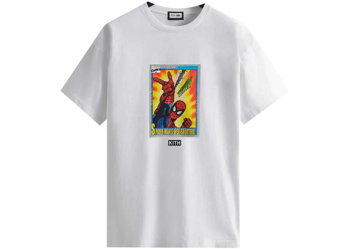 Kith Marvel Spider-Man Web-Shooter Vintage Tee White - vue secondaire A