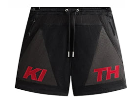 Kith Mesh Turbo Shorts Black - authentic Kith apparel