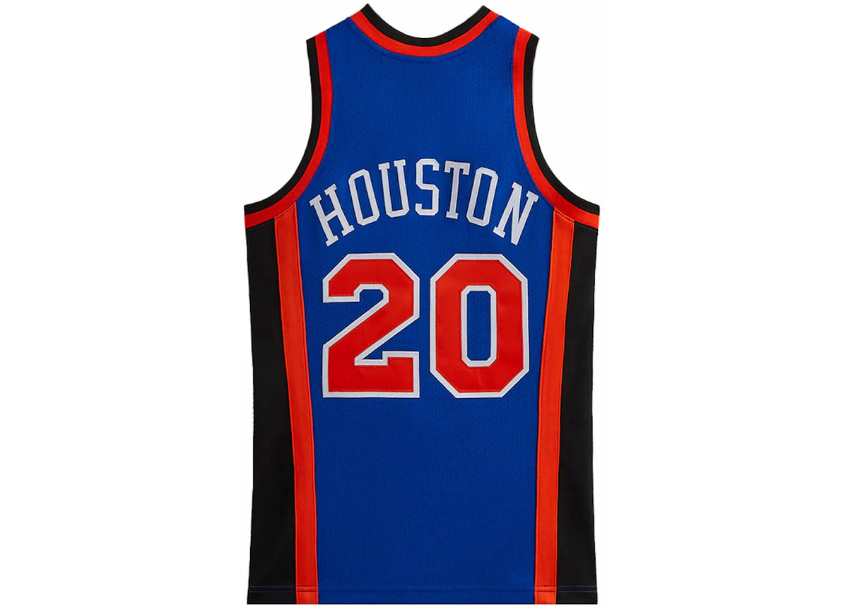 Kith Mitchell & Ness New York Knicks Allan Houston Jersey Knicks Blue/Knicks Orange - vue secondaire B