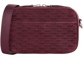 Kith Monogram Suede Crosswalk K20 Bag Magma - vue 360
