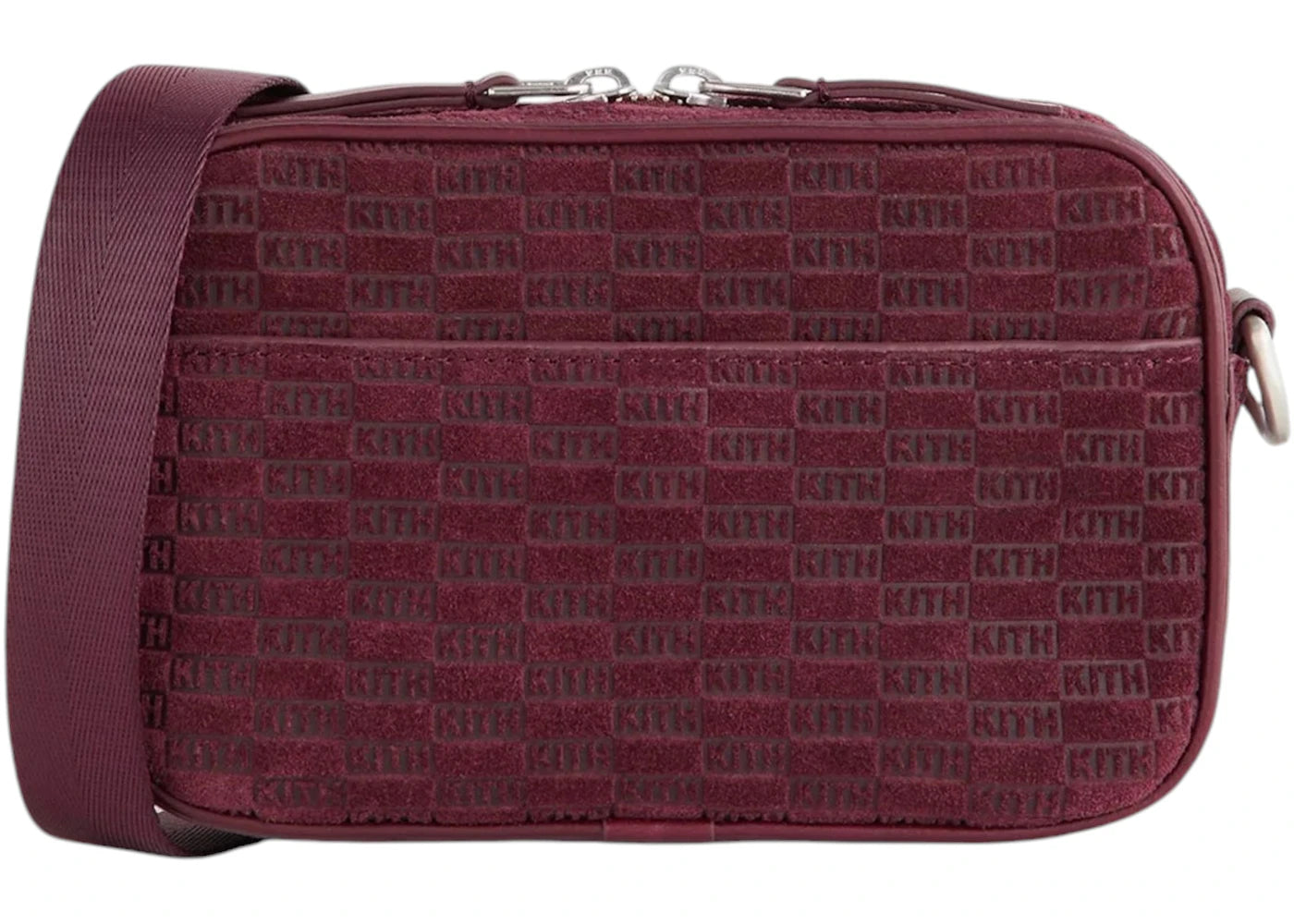 Kith Monogram Suede Crosswalk K20 Bag Magma - vue secondaire A