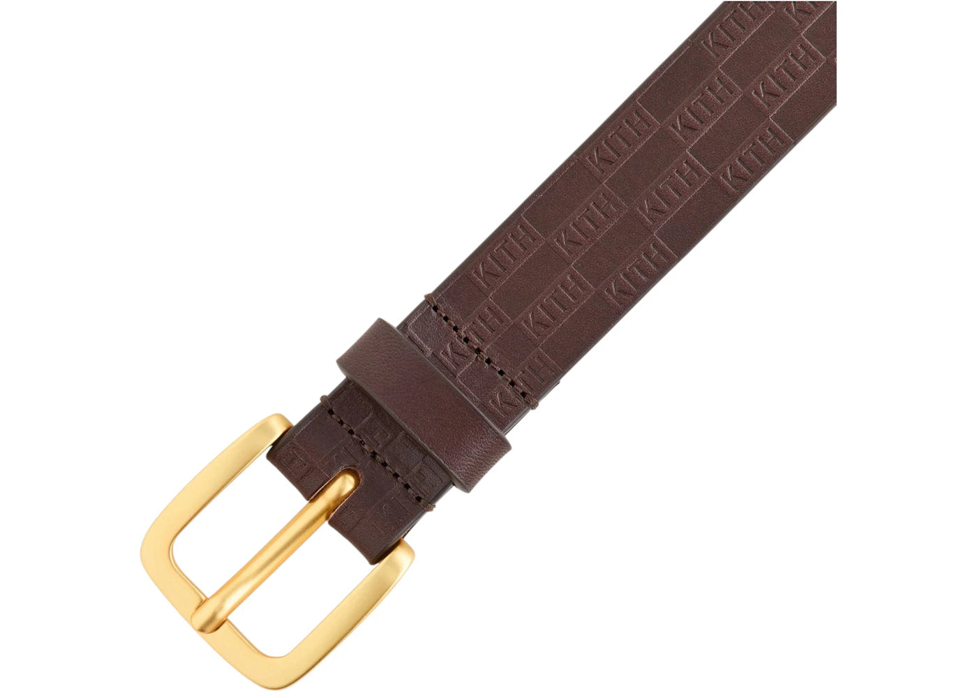 Kith Monogram Vachetta Leather Belt Incognito - vue secondaire B