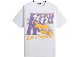 Kith NBA All-Star Los Angeles Lakers Retro Ball Boxy Tee White