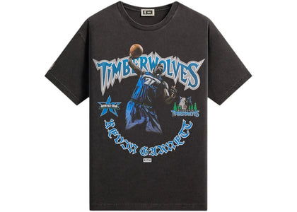 Kith NBA All-Star Minnesota Timberwolves Kevin Garnett Vintage Tee Black - product view 2