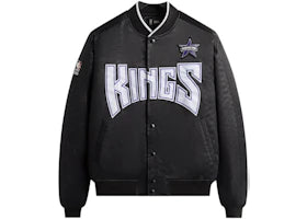 Kith NBA All-Star Sacramento Kings Bomber Jacket Black - vue 360