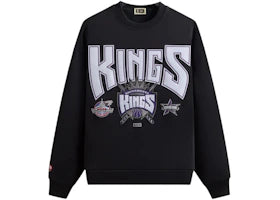 Kith NBA All-Star Sacramento Kings Nelson Crewneck Black - vue 360
