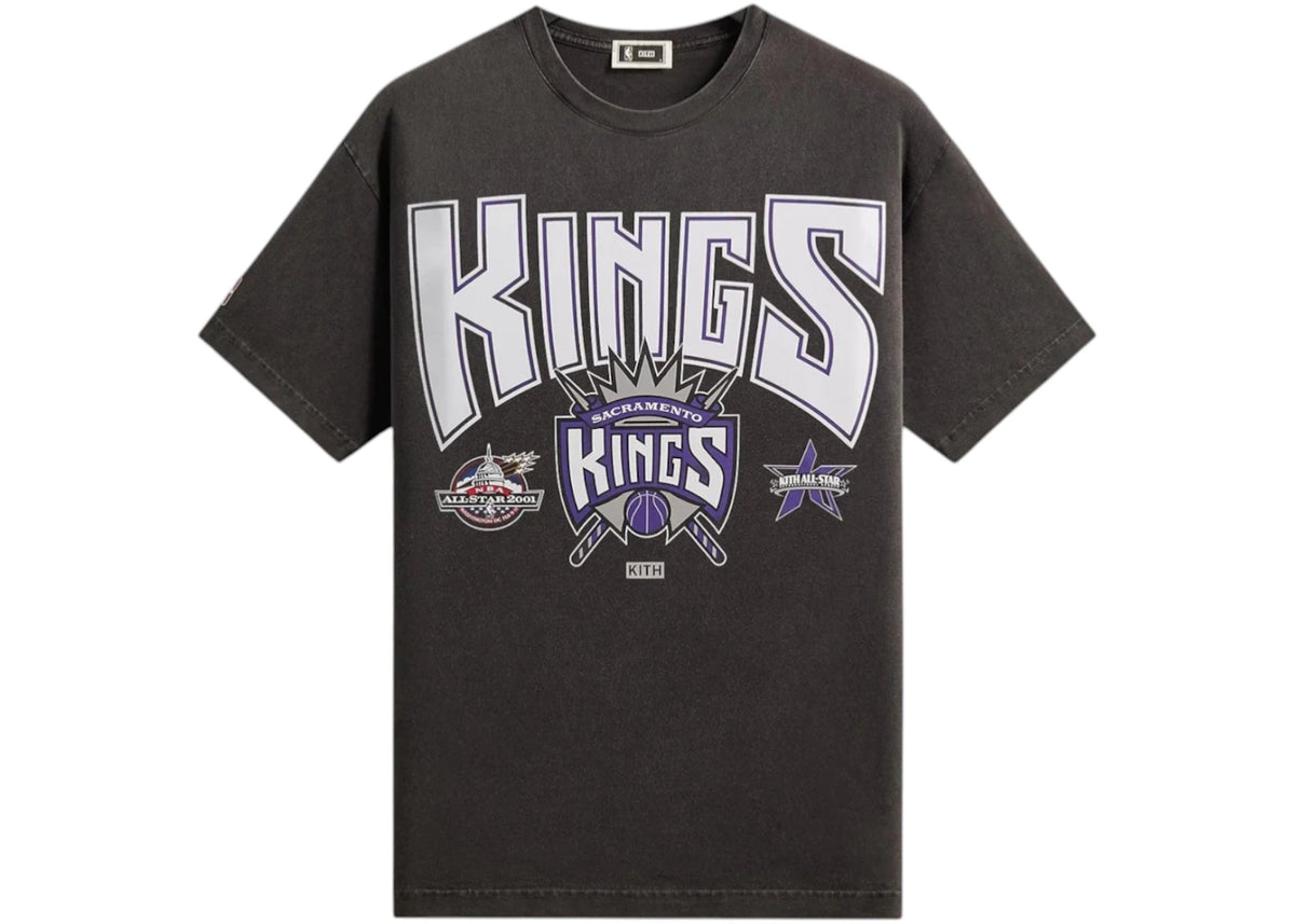 Kith NBA All-Star Sacramento Kings Vintage Tee Black - vue secondaire A