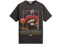 Kith NBA All-Star Seattle SuperSonics Gary Payton Vintage Tee Black