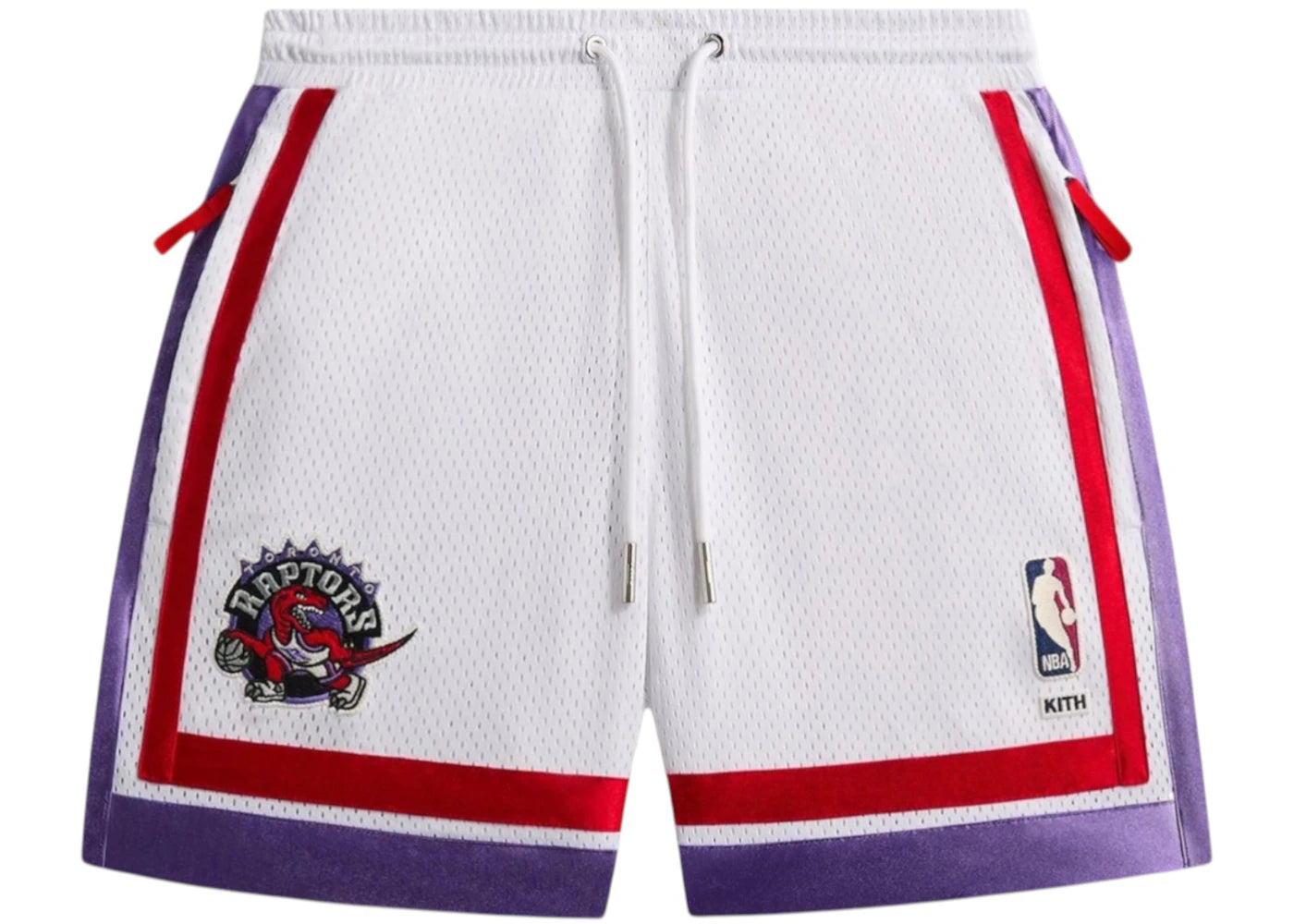 Kith NBA All-Star Toronto Raptors Short White - vue secondaire A