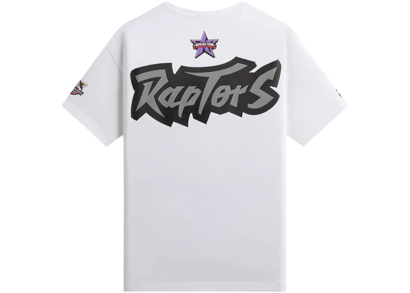 Kith NBA All-Star Toronto Raptors Vintage Tee White - vue secondaire B