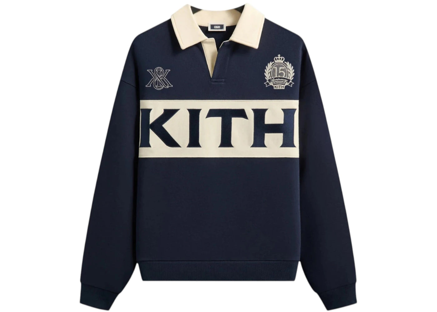 Kith Nelson Rugby Pullover Nocturnal - vue secondaire A