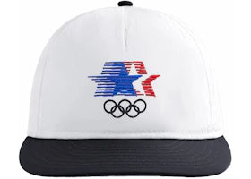 Kith New Era Olympics Heritage Los Angeles 9Fifty Snapback White - vue 360
