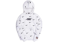 Kith & Nike für New York Knicks AOP Hoodie Weiß
