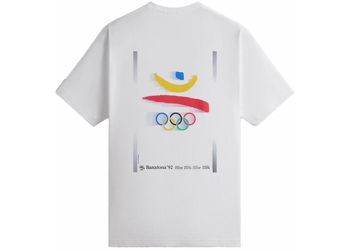 Kith Olympics Heritage Barcelona 1992 Vintage Tee White - vue secondaire A
