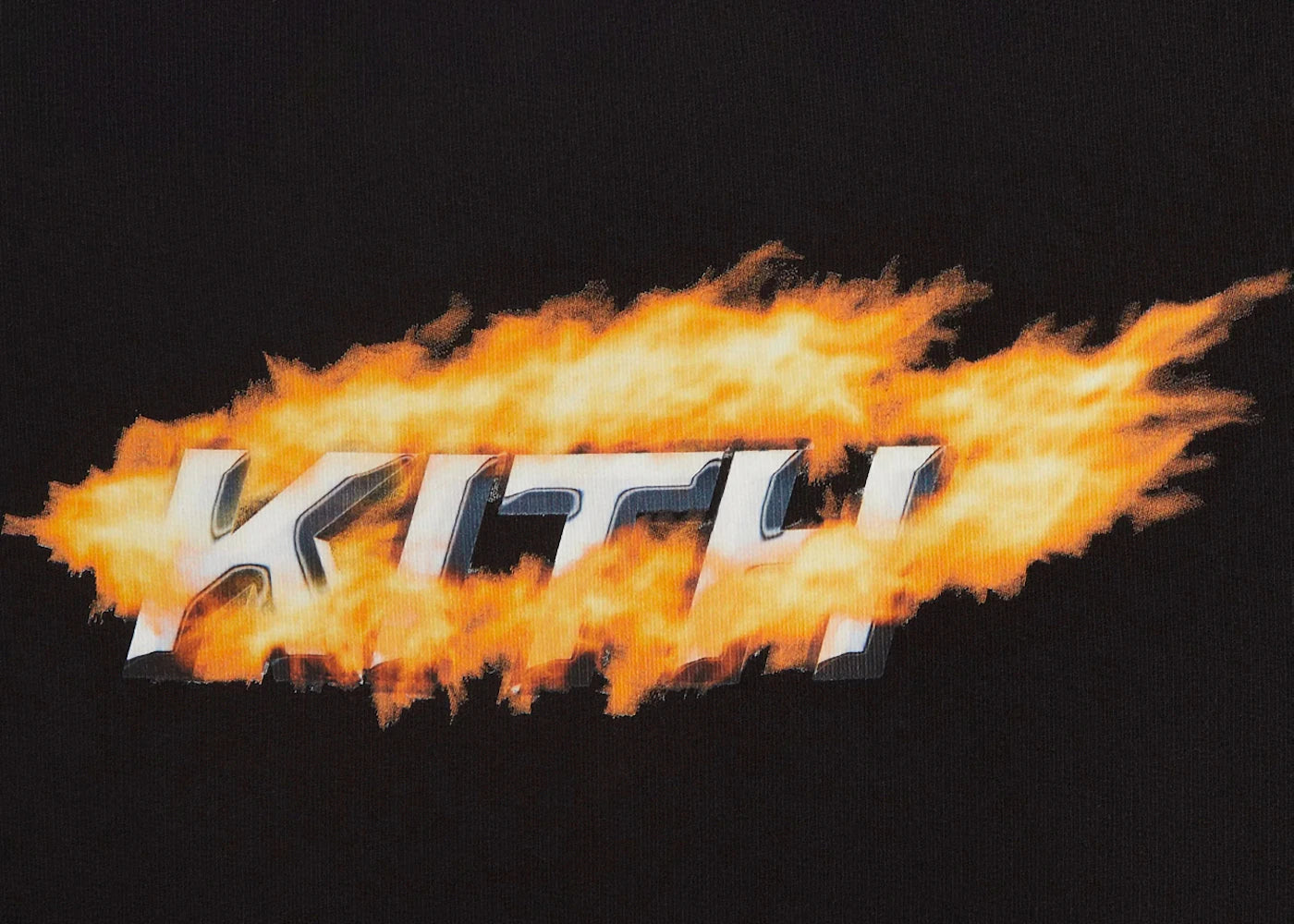 Kith Orbit Flame Vintage Nelson Crewneck Black - vue secondaire B