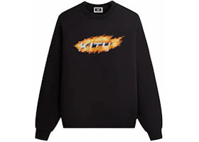 Kith Orbit Flame Vintage Nelson Crewneck Black - vue 360