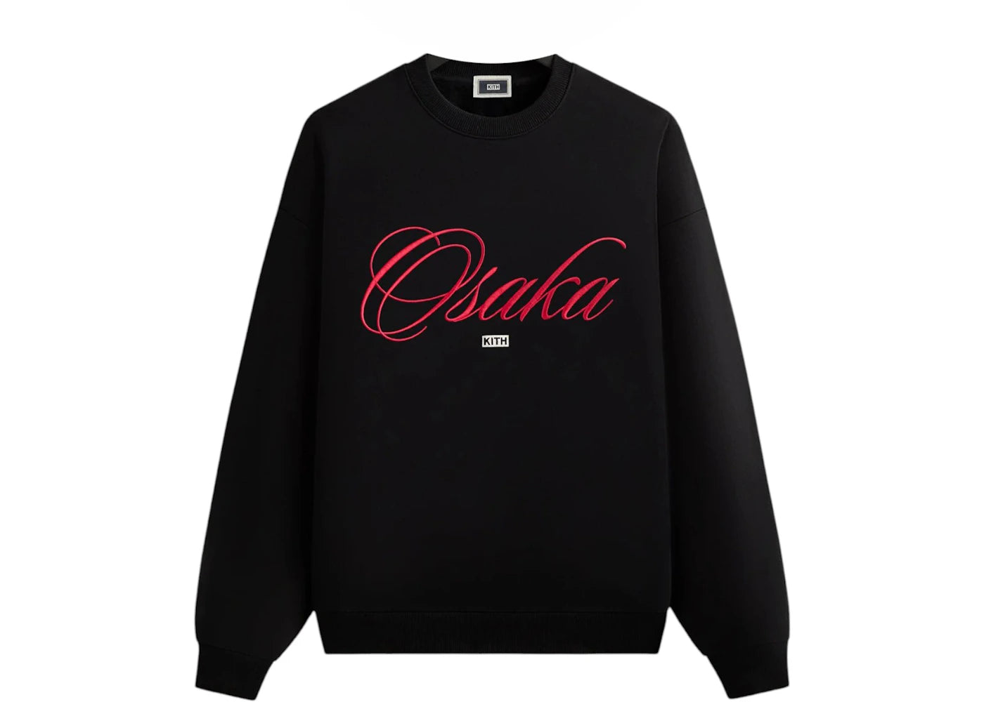 Kith Osaka Script Vintage Nelson Crewneck Black - vue secondaire A