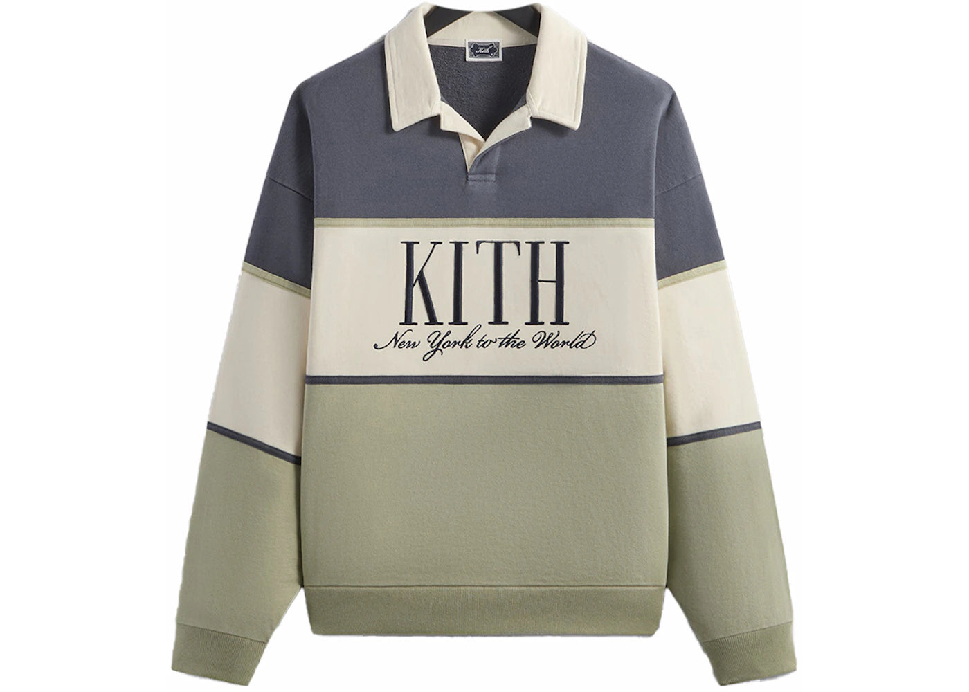 Kith Panelled Nelson Collared Pullover Asteroid - vue secondaire A