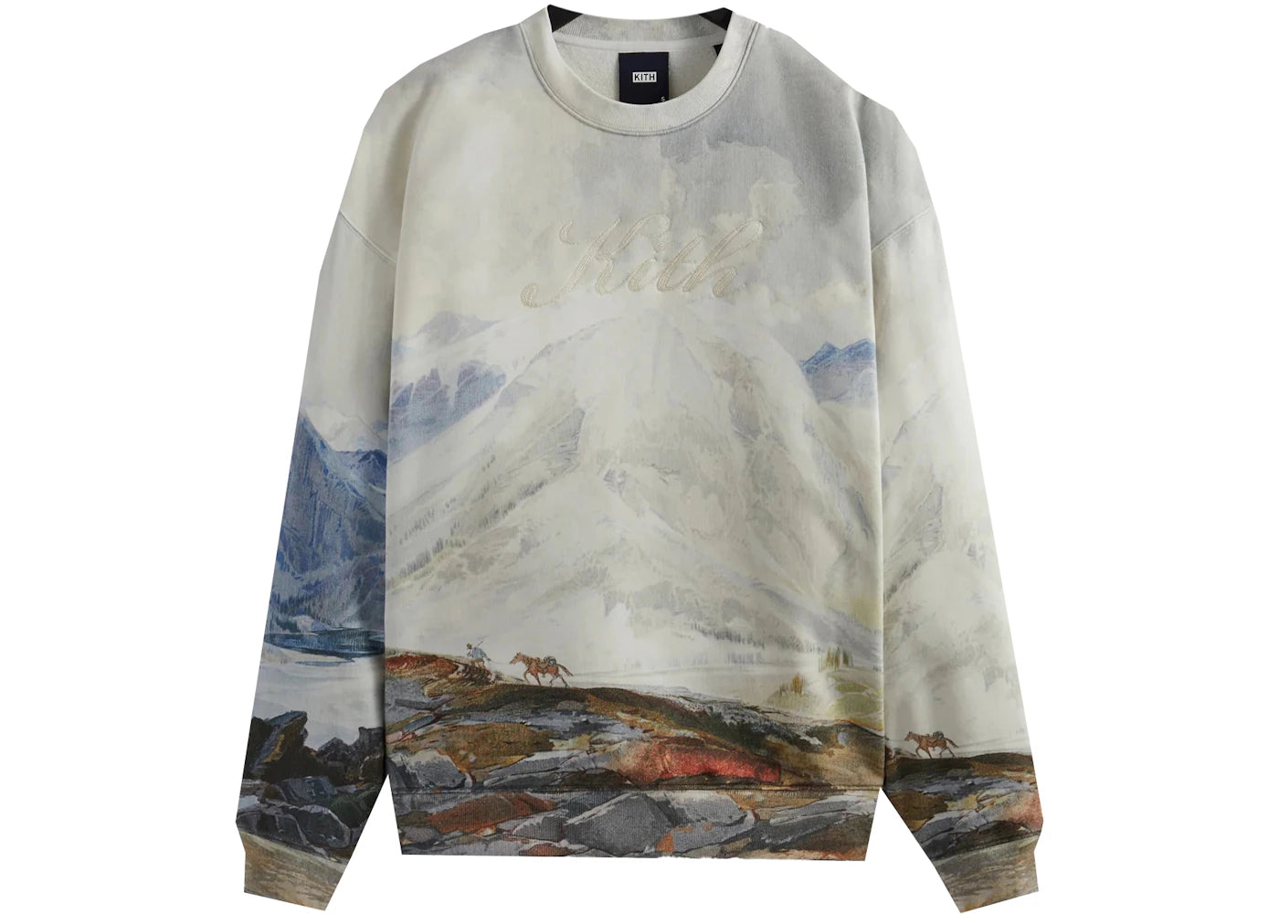 Kith Peak Nelson Crewneck Chalk - vue secondaire A