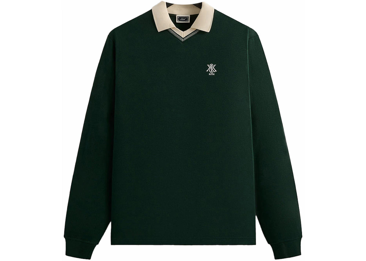 Kith Pique Long Sleeve Tap In Polo Stadium - vue secondaire A