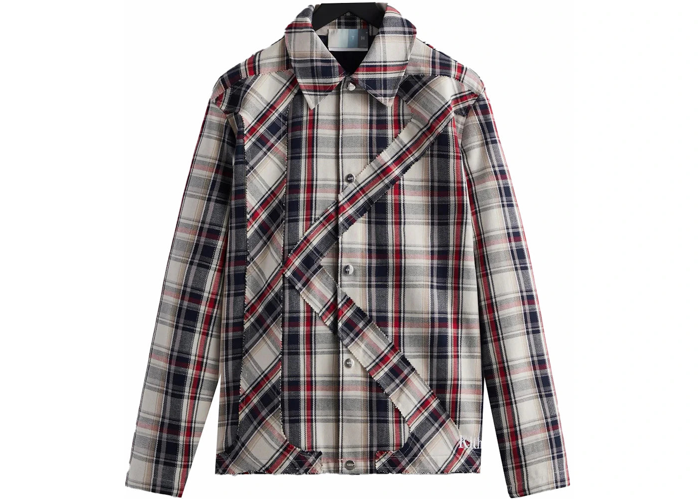 Kith Plaid Initial K Jacket Oat - vue secondaire A