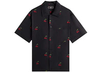 Kith Printed Cherry Cupro Linen Beckham Buttondown Black